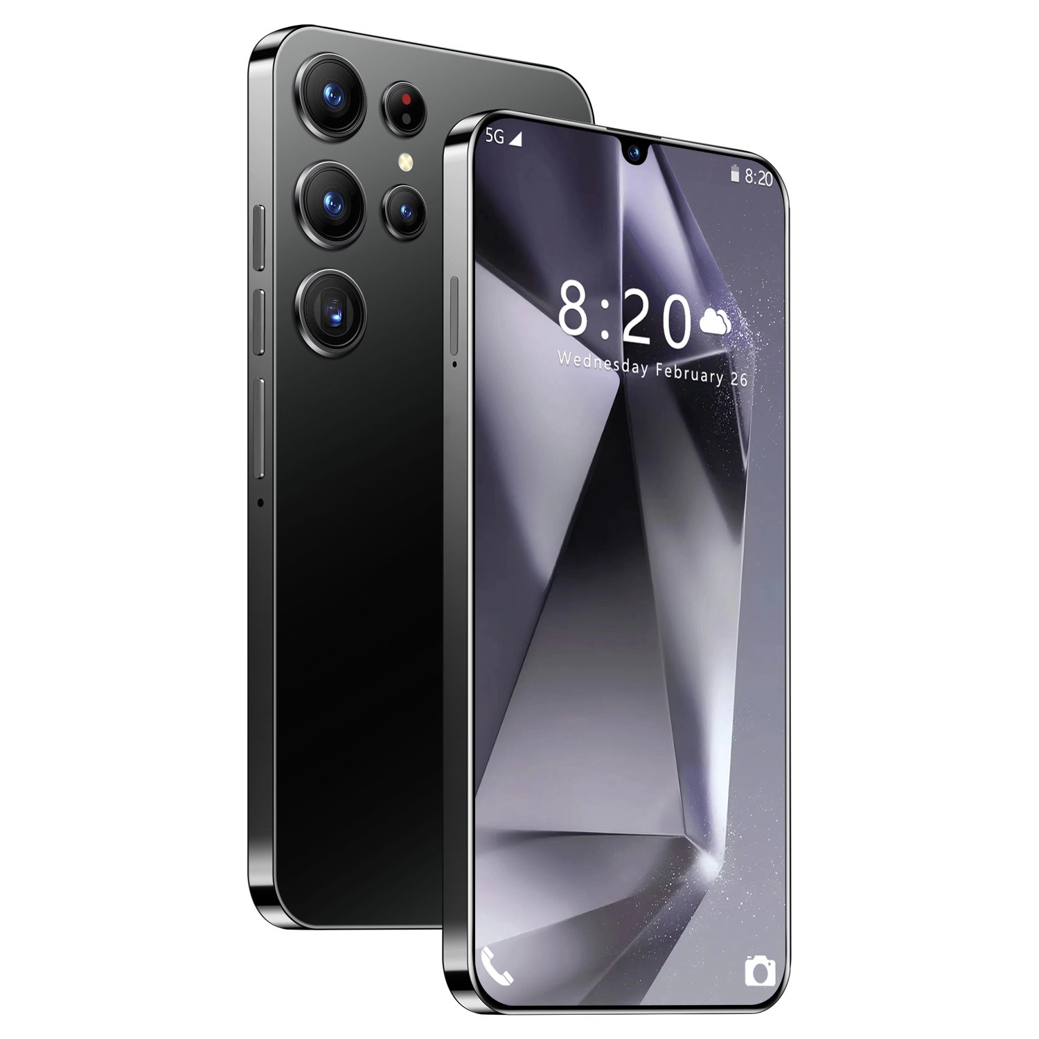 Africa Hot Sale Cheapest S24 Ultra 3G Smartphones Gooba 1+16GB 6.26 Inch Multi-language Mobile Phone Fast Ship